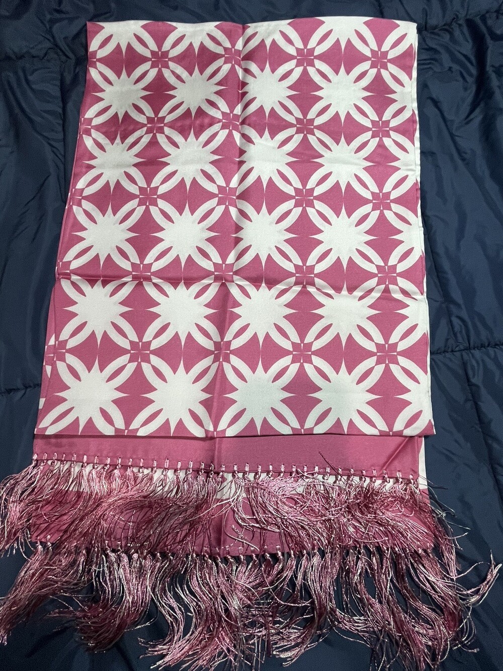 Beautiful New With Tags Kiton Napoli 100% Silk Scarf ~ Made in Italy